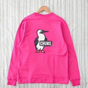 ★新品★CHUMS/チャムス＊裏起毛＊トレーナー＊30th＊ピンク＊XXL