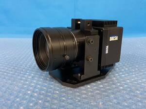 [KW2329] DALSA P2-22-06K40 ラインカメラ 50mm 1:2.6 レンズ 動作保証