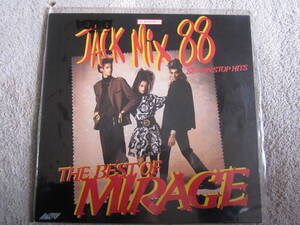 レコード12インチ　THE BEST OF MIRAGE JACK MIX 88