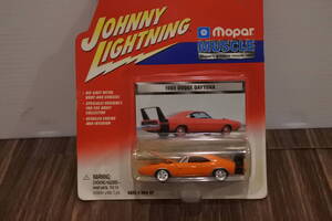 ジョニーライトニング　mopar　マッスル　1969　ダッジ　デイトナ　オレンジ　未使用未開封品