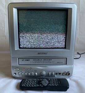 ORION VT-10W2 VR-012 テレビデオ オリオン 2002年製 ビデオ付 10型 カラーテレビ