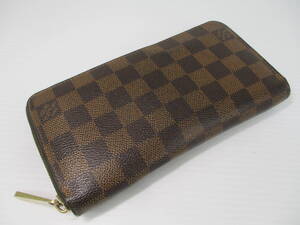 2411604-010 LOUIS VUITTON ルイヴィトン ダミエ N60015 ジッピーウォレット 長財布