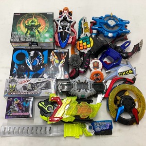 02w10361★1円~ ジャンク 特撮 おもちゃ まとめ売り 仮面ライダー エグゼイド ゼロワン ジオウ ウルトラマン 戦隊 など ジャンク品