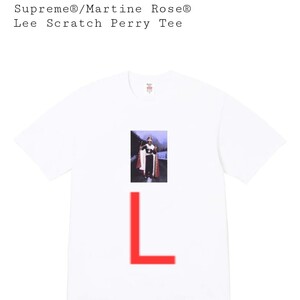 L supreme Martine rose lee scratch perry tee シュプリーム マーティン ローズ Tシャツ white ホワイト