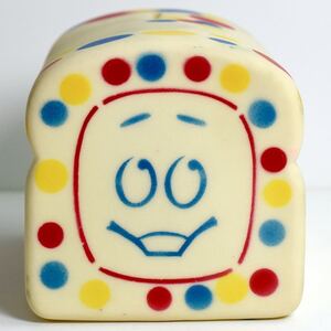 レア ワンダーブレッド Wonder Bread パン ベーカリー 貯金箱 ソフビ フィギュア アドバタイジング キャラクター 企業物 ビンテージ 70s