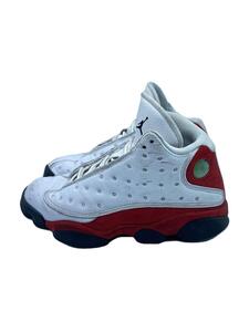 NIKE◆AIR JORDAN 13 RETRO/エアジョーダンレトロ/ホワイト/414571-122/27cm/WHT