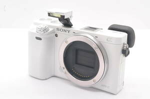 Sony ソニー a6000 White Body ボディ ミラーレス カメラ デジタル Digital Camera α 6000 TN1105αJU