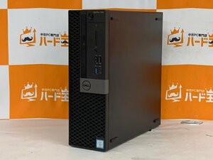 【ハード王】1円～/デスク Dell Optiplex7060/Corei5-8500/4GB/ストレージ無/1962-B3