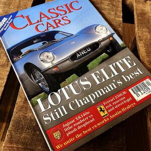 B1208　「CLASSIC CARS」クラシックカー　ヴィンテージ　英国車 バイク カスタム 古本　雑誌 旧車　当時物　ビンテージ　自動車