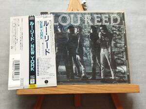 4822h 即決有 中古CD 帯付き 消費税有2ndプレス LOU REED 『New York』 ルー・リード/ニューヨーク Velvet Underground ヴェルヴェッツ