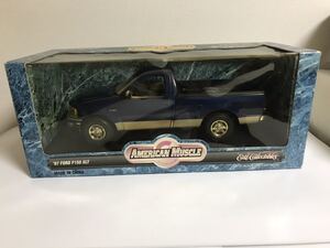 送料無料】1/18 アーテル　フォード　F150 XLT 1997 ブルー　塗装荒れあり　ERTL collectibles AMERICAN muscle 