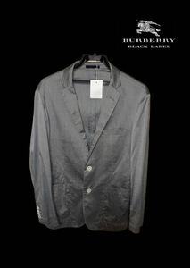 1円スタート！美品◎春夏モデル◎クリーニング済み◎バーバリーブラックレーベル　テーラードジャケット BURBERRY BLACK LABEL サイズL