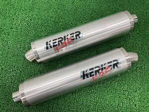 KERKER製 サイレンサーマフラー 左右 在庫有 即納 社外 新品 バイク 部品 K45 ステン 未使用 廃盤 品薄 希少品 GPZ900R VFR400R CBR600RR