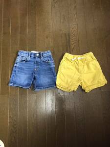 ZARA ショートパンツ 半ズボン 18ヶ月-24ヶ月用です　2枚セット