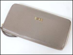 ＜本物 BREE ブリー ラウンドファスナー 長財布 レザー＞9.4.1　☆定形外290円☆