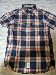 ★★Abercrombie&Fitch PLAID SHIRT 半袖Ｓサイズ ★★中古品★★