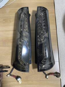 ジャンク 社外 左右 LEDスモークテールランプ 球切れあり パレット /MK21S 　ルークス/ML21S