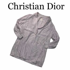 Christian Dior クリスチャン・ディオール シャツジャケット ラベンダー/薄ピンク系 サイズ 7 長袖
