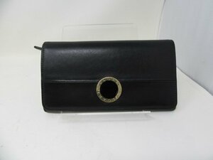 ◆BVLGARI　ブルガリ　長財布　財布　ブラック系　284691　中古◆4795