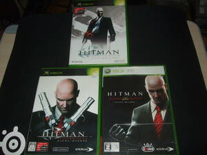 Xbox 360 Hitman Blood Money ヒットマンブラッドマネー + コントラクト Contracts + サイレントアサシン Silent Assassin 特典付きセット