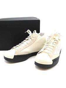 YOHJI YAMAMOTO adidas ヨウジヤマモト アディダス YY HOMME SS MID ミッドカットスニーカー ホワイト 27cm ITDJUWTBAO28