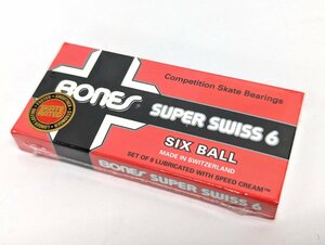 未開封 BONESBEARING ボーンズ ベアリング SUPER SWISS 6BALL ベアリングセット《U9136