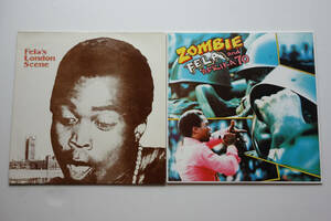 フェラ・クティ　LP2枚セット　Fela’s London Scene　ZOMBIE　輸入盤　中古 Fela Kuti 名盤