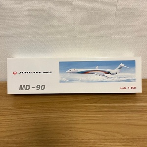 《新品》日本エアシステム JAS モデルプレーン MD-90 レインボーカラー 7号機