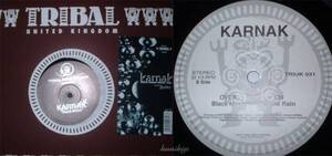 Karnak/　Jaydee Black moon/White rain Tribal UK 1995　Warehouse 90s