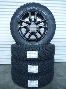 ヨコハマジオランダーX-AT☆195R16Cホワイトレター☆ジムニーJA11JA12JB23JB64☆175/80R16サイズアップ・リフトアップ☆新品ホイルセット