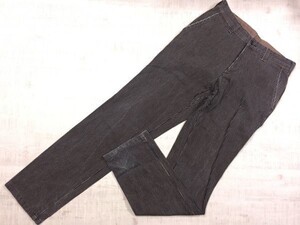 ビームス WORK CLOTHING BEAMS レトロ オールド アメカジ ヒッコリーストライプ デニム パンツ ボトムス メンズ 日本製 コットン100% M 紺