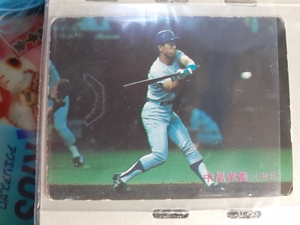 1988カルビープロ野球チップス【中日ドラゴンズNo.268中尾孝義】