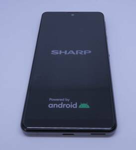 中古品　SHARP AQUOS sense4 basic　ブラック 本体 SIMフリー　動作正常