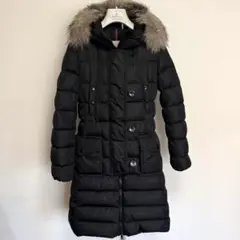 極美品 MONCLER "GENEVRIETTE" ブラック 確実正規品 T0