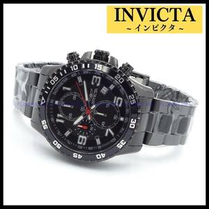 【新品・送料無料】インビクタ INVICTA 腕時計 メンズ クォーツ クロノグラフ SPECIALTY 14880 ブラック メタルバンド