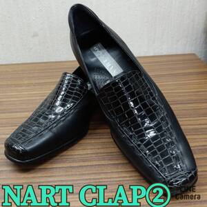 未使用 靴 ◆ NART CLAP ② ◆ パンプス 24cmEEE BLACK 黒 ◆ ナートクラップ ◆ レディース シューズ