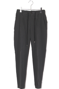 2023SS wjk ダブルジェイケイ re-nylon pin-tuck slacks ナイロン ピンタック スラックス パンツ S CHARCOAL チャコール 5981 ny52b /◆ メ