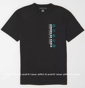 〓SALE!! アメリカンイーグル/US XL/AE Graphic Tシャツ/Black