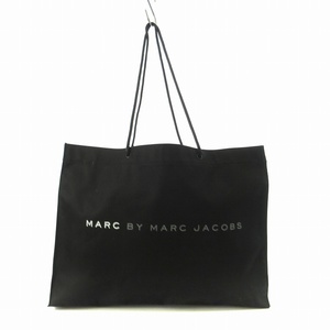 マークバイマークジェイコブス MARC by MARC JACOBS トートバッグ ハンドバッグ スクエア型 ナイロン 鞄 黒 ブラック ■OF