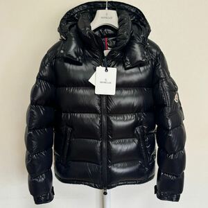 極上.極美品 MONCLER モンクレール ダウンジャケット MAYA マヤ ブラック 確実正規品 サイズ2