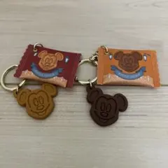 Disney ミッキーワッフルキーチェーン