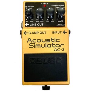 BOSS Acoustic Simulator AC-3 アコースティックギターシミュレーター エフェクター