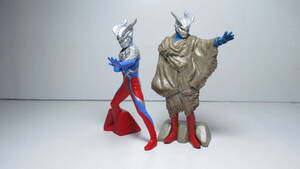 ガシャポン ウルトラマンゼロ セット　①DGウルトラマンゼロ　②HGさうらいのウルトラマンンゼロ　バンダイ