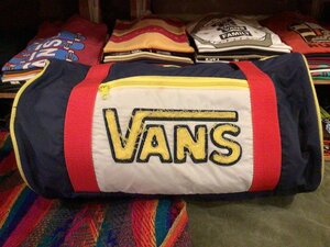 VANS BOSTON BAG バンズ ボストン バッグ スケート クレイジーカラー