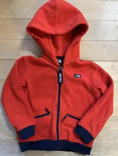 THE NORTH FACE フリースジャケットパーカー　 110cm オレンジ