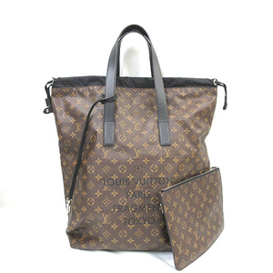 ルイヴィトン LOUIS VUITTON Fragment フラグメント モノグラム カバライト トートバッグ かばん ポーチ ブラウン M43416 ☆AA★ メンズ