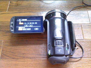 中古　Canonキャノン ワイドコンバージョンレンズ　デジタルビデオカメラ iVIS HF G20　動作確認済み　新品バッテリー付きBP828 互換用　