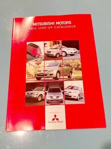 MITSUBISHI 三菱 FULL LINE UP フルラインナップ 2003年5月