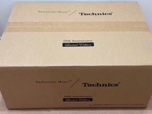 Technics　テクニクス SL-1200シリーズ発売50周年記念限定モデル 受注限定生産品　SL-1200GAE-K 新品未開封