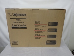 象印 ホットプレート 3枚タイプ やきやき 焼肉+たこ焼き+深型 平面 ブラック EA-KK30-BA 未使用品 240519